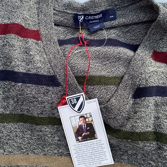 Cremieux Classic Men’s Pullover Long Sleeve Sweater size L - Picture 12 of 17